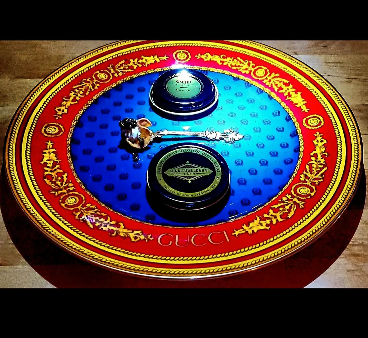 Caviar service