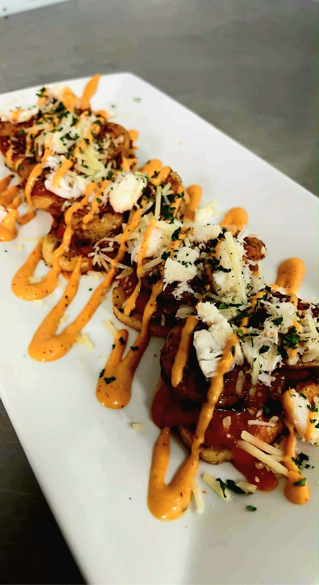 Crab toast