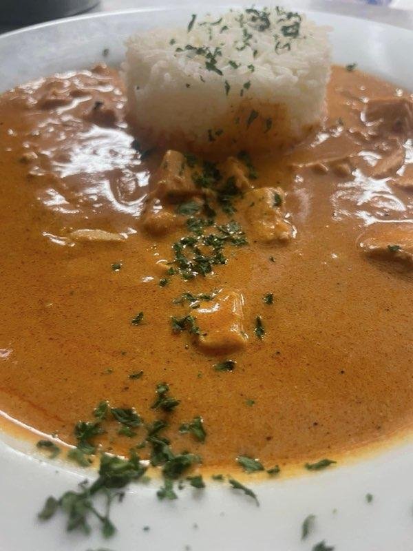 Curry with rice